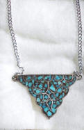 Turquoise Chip Inlay Vintage Necklace for Sale by A2Z Minerals and Rocks