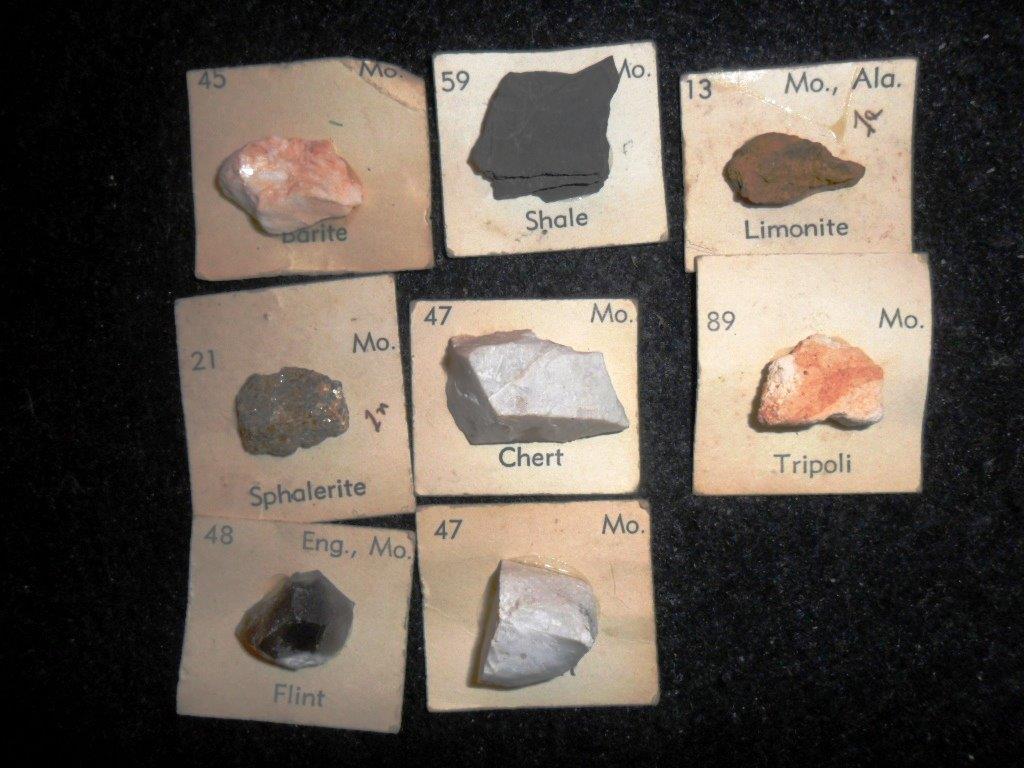 Missouri State Mineral Collection for Sale