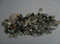 Green Haired Quartz Tumbled Beads for Sale - natural shaped